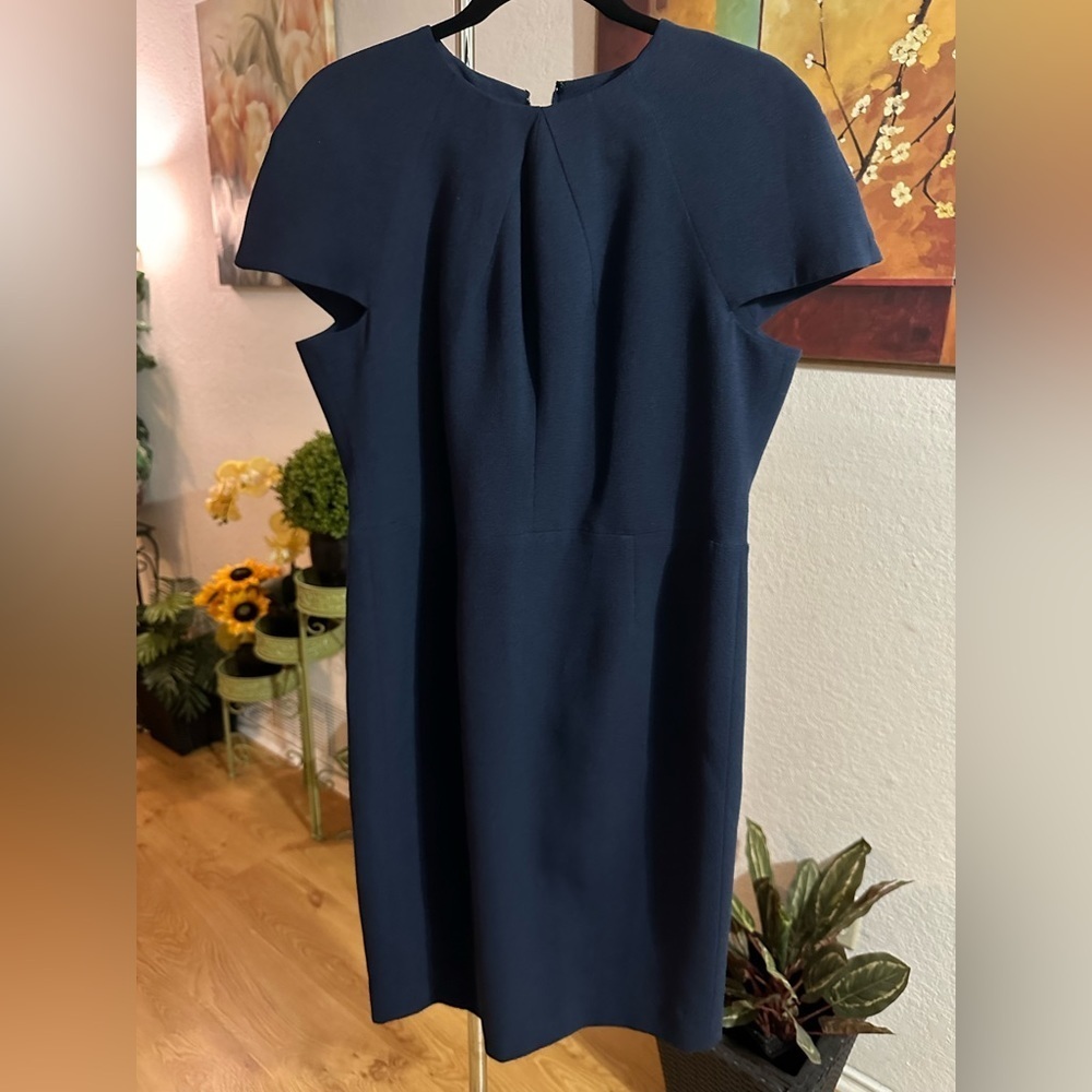 Dress the Population dark navy midi dress size XL